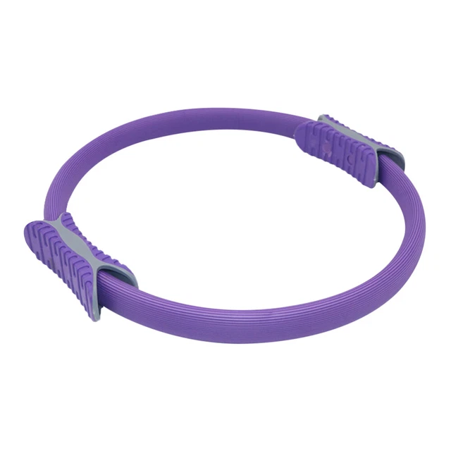 Fascia Elastica Con 7 Anelli Per Esercizi Di Resistenza - Morbido SEBS, Regolabile E Portatile Per Fitness, Gambe, Braccia (Viola)