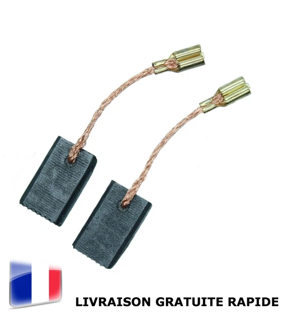 Jeu De 2 Balais En Charbon (brosses En Graphite) Pour Tondeuse Robot Husqvarna Automower 320, 315, 317, 321, 318 - Neuf