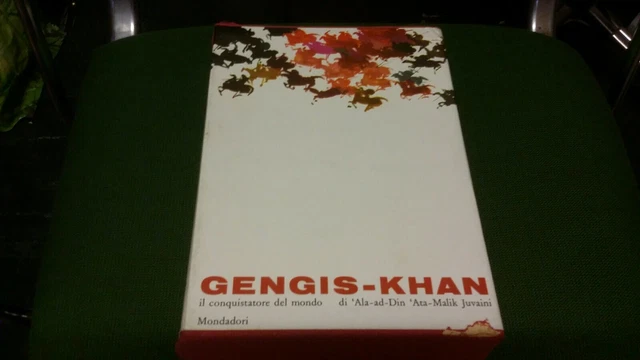 GENGIS-KAHN-IL CONQUISTATORE DEL MONDO-2 voll -1^ ED.-MONDADORI-1962, 19ag21 GENGIS-KAHN-IL CONQUISTATORE DEL MONDO-2 voll -1^ ED.-MONDADORI-1962, 19ag21