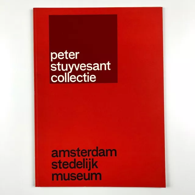 Peter Stuyvesant Collectie | Stedelijk Museum catalogue, 1962 Wim Crouwel design