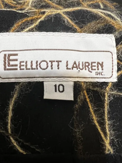 Women’s Elliott Lauren One Button Cape Style Jacket Wool Blend Size 10 3