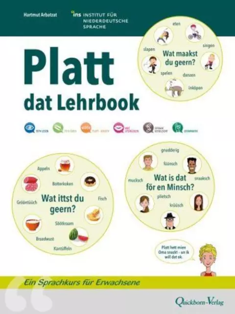 Platt - dat Lehrbook | Ein Sprachkurs für Erwachsene | Hartmut Arbatzat | Buch
