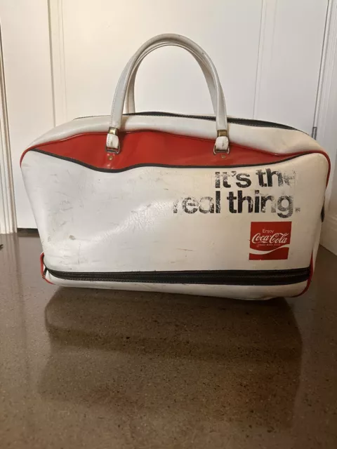 **Vintage / Retro 1970's Coca Cola Coke Bag.  Made In Melbourne By Denzil Don **