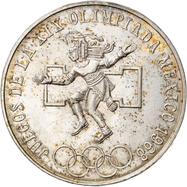 [#887640] Monnaie, Mexique, 25 Pesos, 1968, Mexico, SUP, Argent, KM:479.1