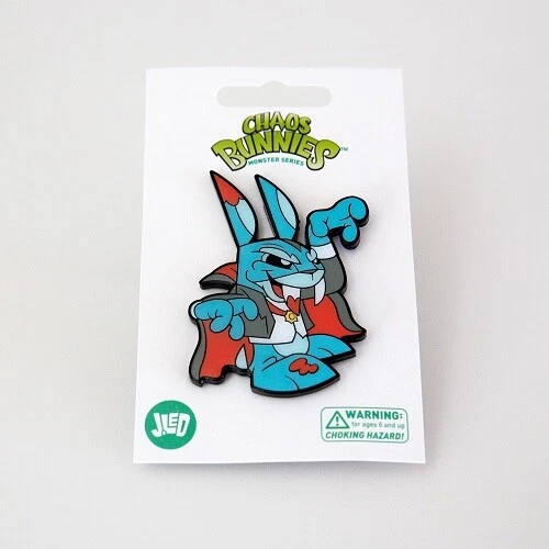 Broche émaillée Joe Ledbetter – Mummy Bunny – Collection Chaos Bunny – Neuve