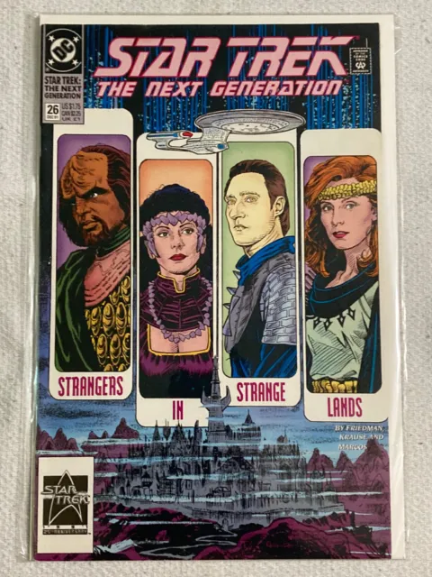 Star Trek: The Next Generation #26 1991 VF+/NM DC Comics