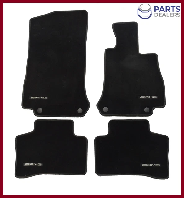 GENUINE MERCEDES GLC X253 Amg Velour Floor Carpet Mats Mat Set 2015