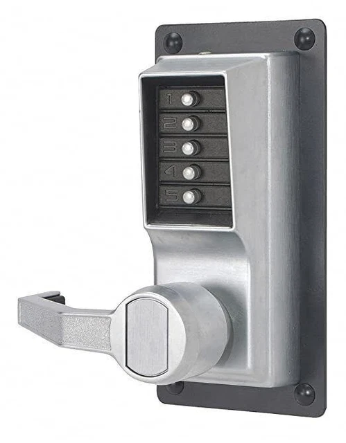 Kaba Simplex LH Mechanical Combination Pushbutton Exit Trim Lever LLP1010-26D