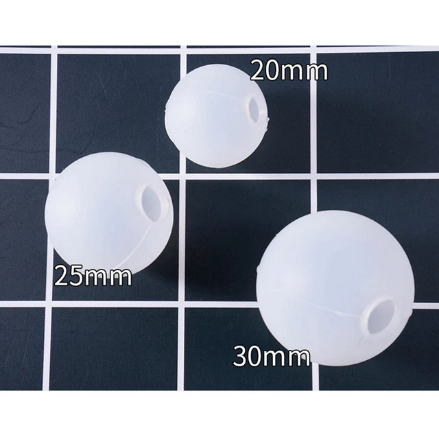 Sphärische Harz Guss Silikonform Kristall Kugel UV Epoxy DIY Schmuck Bastel Tool
