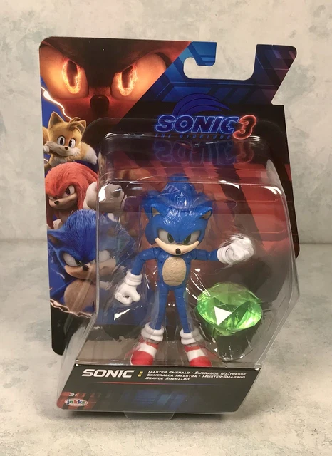 SONIC THE HEDGEHOG 3 Sonic with Master Emerald 5-Inch Action Figure ...