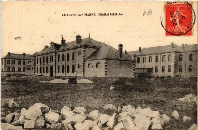CPA CHALONS-sur-MARNE Military Hospital (490989)
