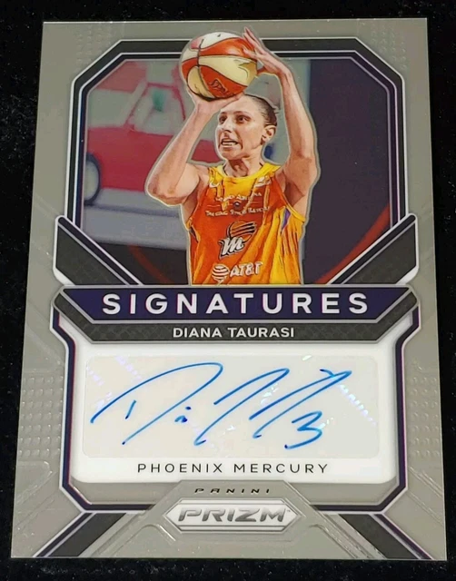 WNBA Diana Taurasi サイン入り写真 WNBA Diana Taurasi RC サインカード