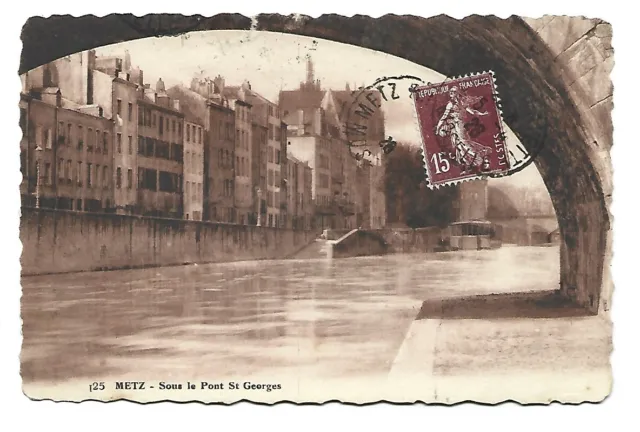 57  Metz  Sous Le Pont Saint Georges