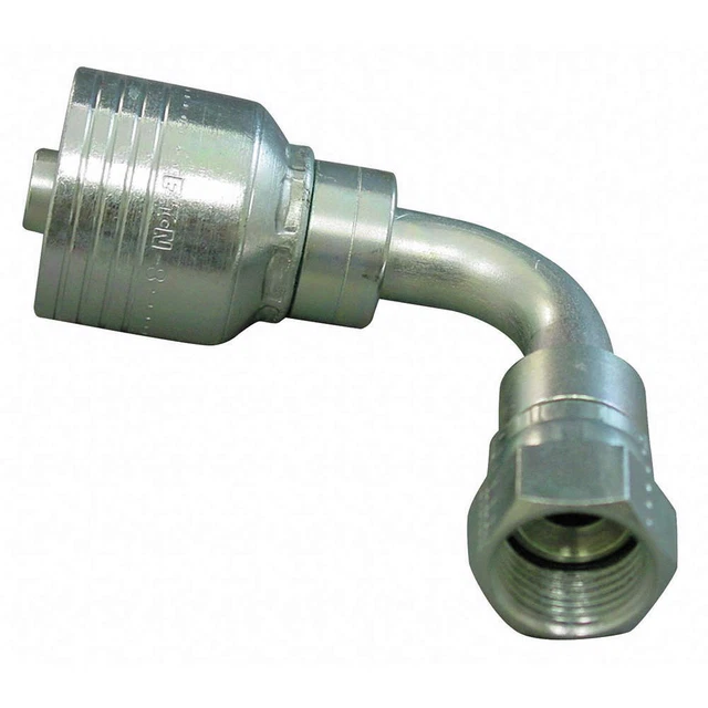 EATON AEROQUIP 4SA16FJB12 Crimp Fitting,90deg,3/4" ID,1-5/16",FJIC
