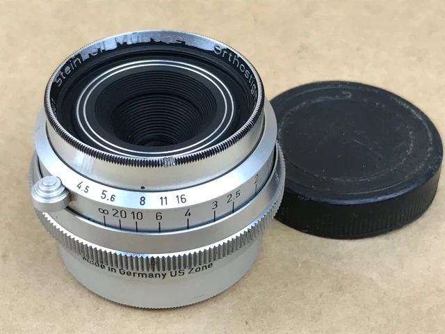 j*l様 291 Steinheil Munchen Orthostigmat Unique focus knob Steinheil Munchen Orthostigmat 35mm F4.5
