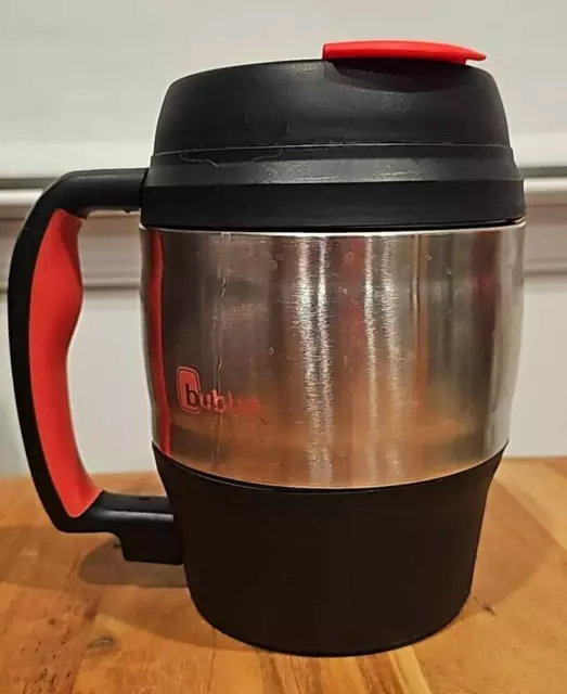 Big Bubba Classic Insulated Mug 52 Oz Travel Coffee Black Keg Shape Pink