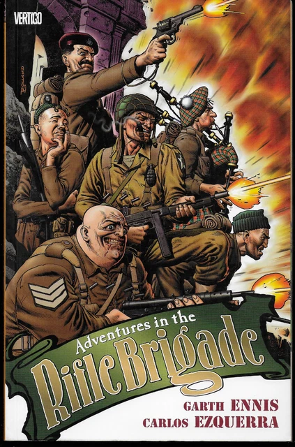 Adventures in the Rifle Brigade by Carlos Ezquerra & Garth Ennis 2004, TPB 1st