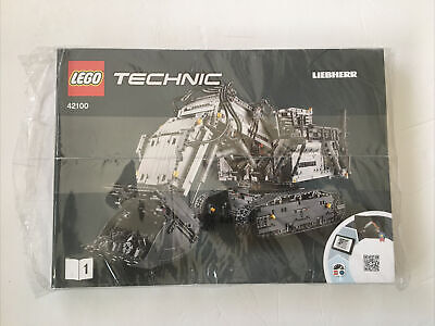 lego liebherr r 9800 excavator instructions