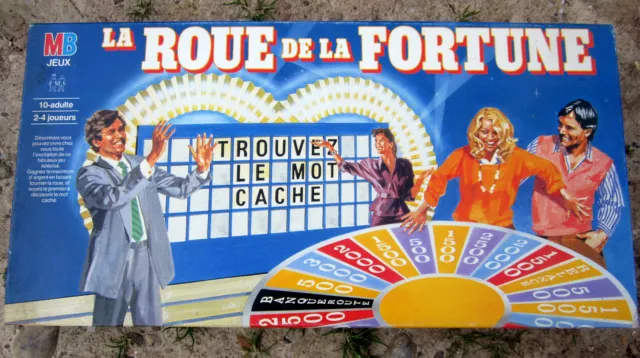  jeu de société la roue de la fortune version 1987 Patrick Morin 2ème édition mb