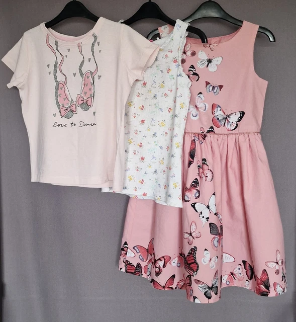 Pacchetto vestiti estivi per bambine età 4-5 anni. Ottime condizioni.
