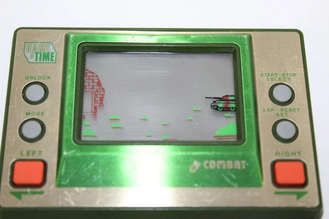 ++ ancien jeu elctronique / LCD GAME & TIME - COMBAT morioka tokei ++ 4
