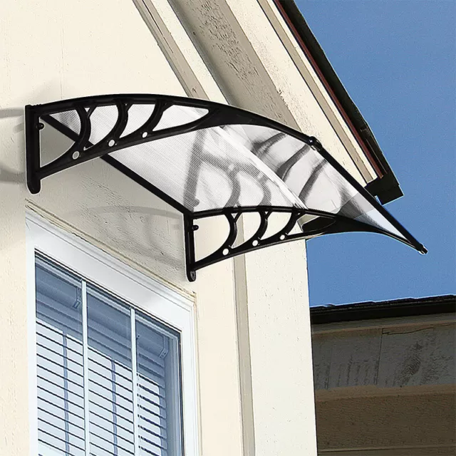 Door Window Canopy Awning Porch Sun Front Shade Shelter Outdoor Patio Rain Cover 2