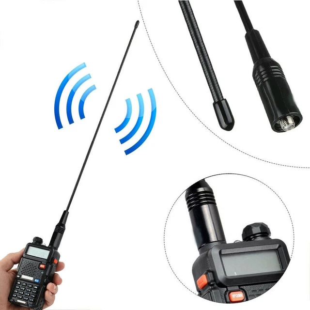 pour UV5R UV-82 -771 Antenne 144 / 430MHZ 10W Bande Talkie-Walkie Antenne V8B3B3