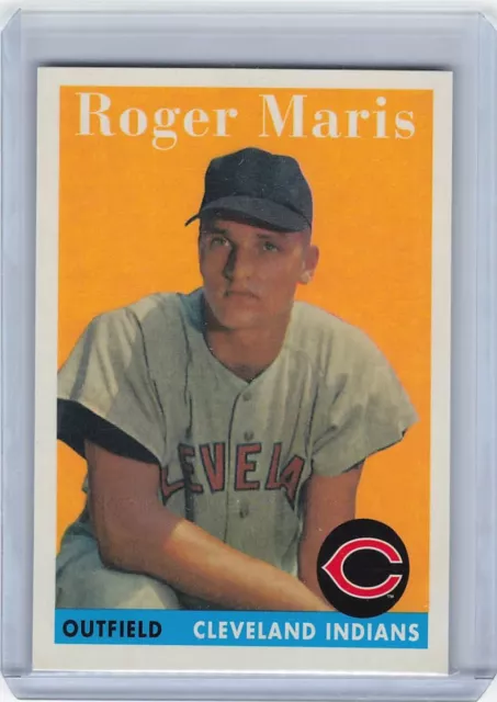 2019 Topps Series 2 - Iconic Card Reprints - Roger Maris ICR-70 Insert Indians