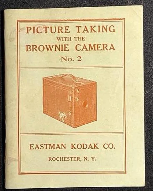 Kodak Brownie #2 Camera Manual - 1916