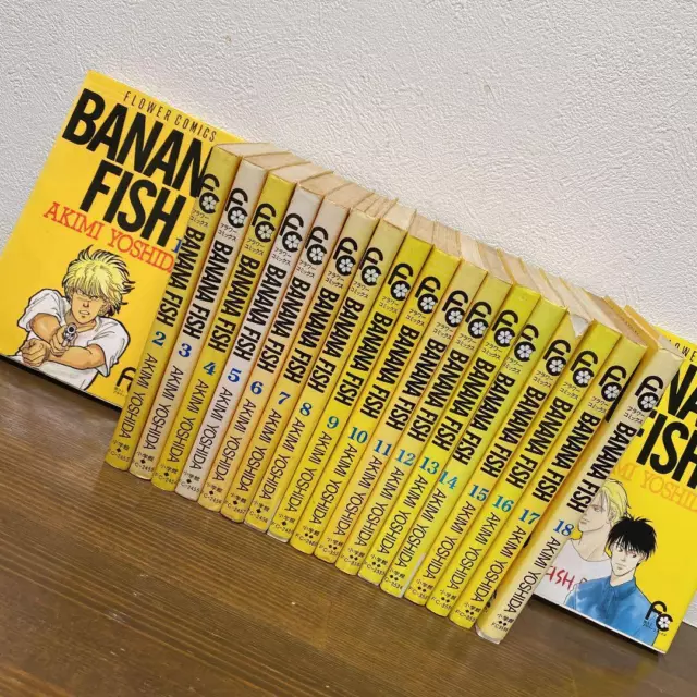 BANANA FISH Vol.1-19 Set completo completo Fumetti manga giapponesi JP