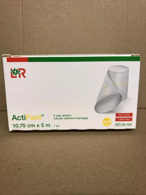 Acti-fast Tubular Bandage 10.75cm x 5m For Retention 2 Way Stretch Latex Free