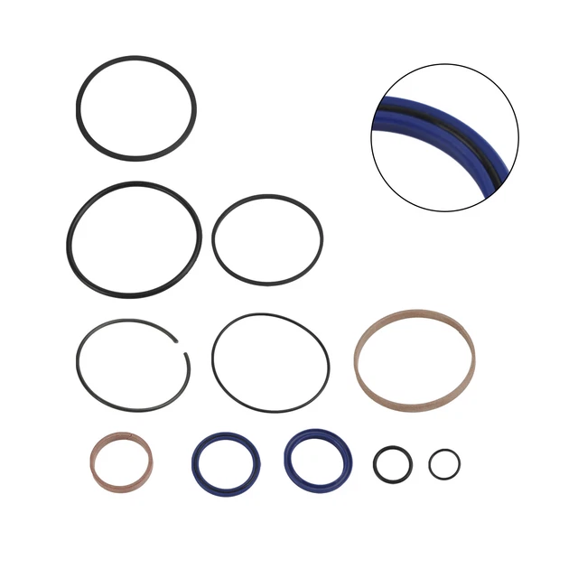 Kit De Joints De Reconstruction Pour Fendeuse à Bûches Hydraulique, Remplacement Pour Intervalles De Fendeuse à Bûches Hydrauliques, Adapté Aux Plus Récents Intervalles De 4.5 Po X 1.75 Po, Lot De 11