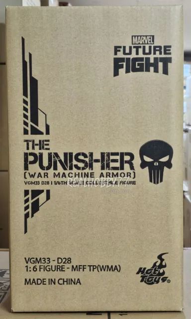Hot toys VGM33D28 1/6 The Punisher War Machine Armor Diecast MARVEL Future Fight