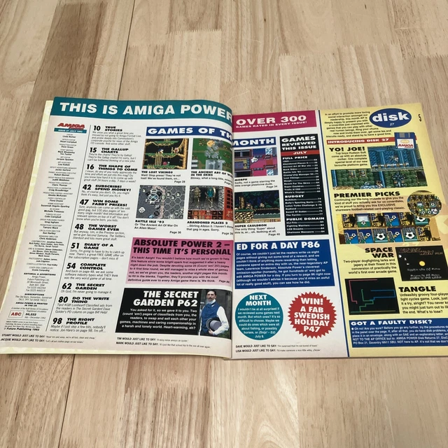 AMIGA POWER MAGAZINE Issue 27- VGC - Future Publishing 1993 July £10.34 ...