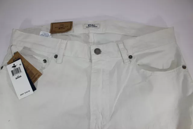 Ralph Lauren Polo Stretch The Sullivan Slim Khaki Pants Sz:34 X 34 Nwt