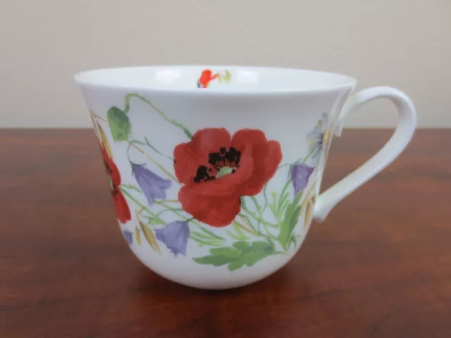 English Meadow By Roy Kirkham Fine Bone China Coffee Mug/Cup England 2001 Floral