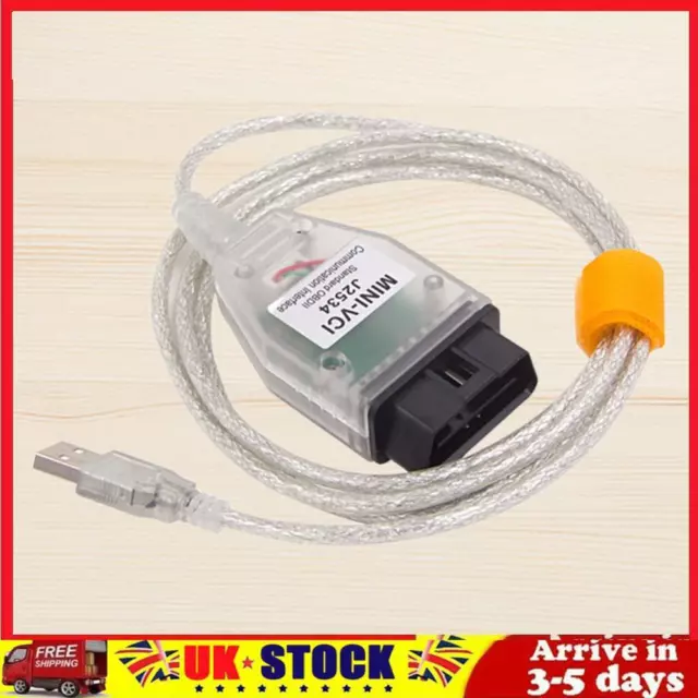 MINI VCI OBD2 Diagnostic Adapter MINI VCI J2534 Car Scanner Cable for Toyota TIS