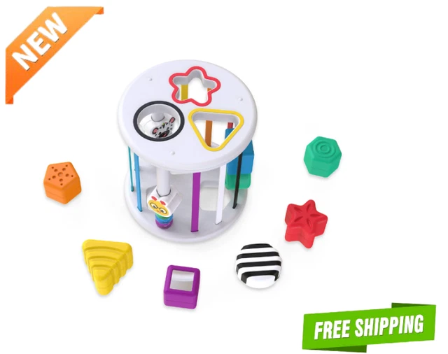 Baby Einstein Zen & Cal's Playground Sort & Discover Shapes Sensory Toy Set