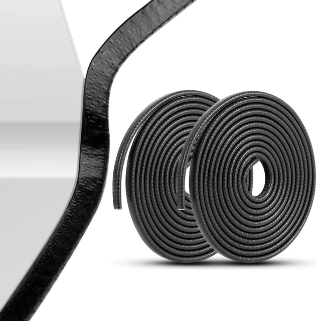 Acheter Bande De Protection De Bord De Porte De Voiture, 5M, Garniture En Forme De U, Joint De Protection En Caoutchouc Noir