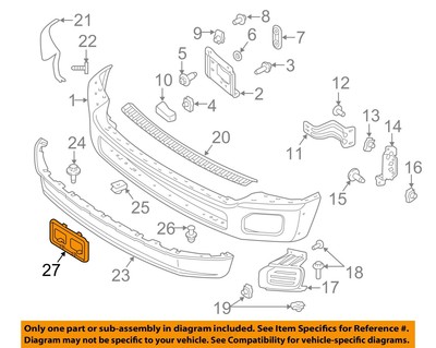 Action Crash Front License Plate Bracket For Ford F-350 Super Duty 2017-2019 – 73564SF