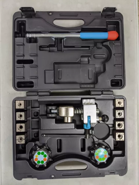 Brake Line Flaring Tool- 45 and 37 degree Set - Single and Double Flare