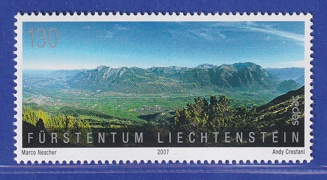 Liechtenstein 2007 SEPAC Landschaften (I).  Mi.-Nr. 1460 **