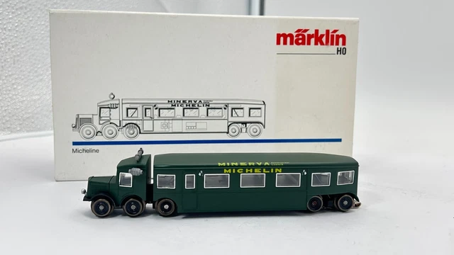 Märklin H0 - 3124 - Autorail (1) - Micheline rouge en boîte