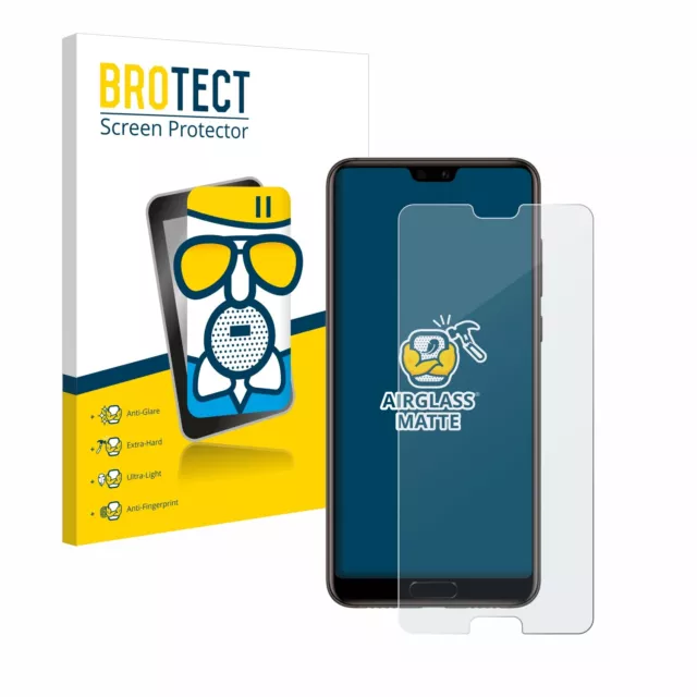 Anti Reflet Protection Ecran Verre pour Huawei P20 Film Protecteur Vitré 9H Mat