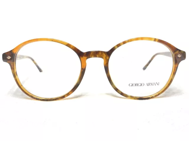 NEW Giorgio Armani AR7004 5191 Mens Tortoise Havana Round Eyeglasses Frames 51mm