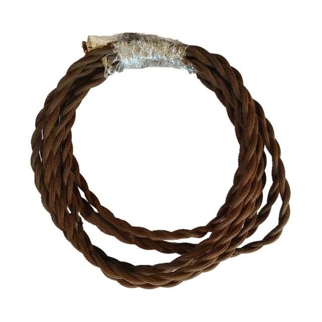 Lampada Appesa Con Filo Colorato Cavo In Tessuto, Portalampada In Ceramica - Foto 9