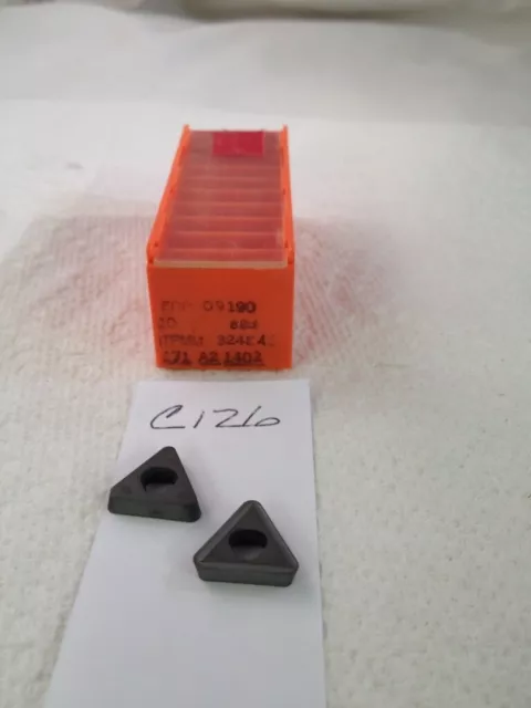 10 New Seco Tpmm 324E-46 Carbide Inserts Grade: 883 {C126}