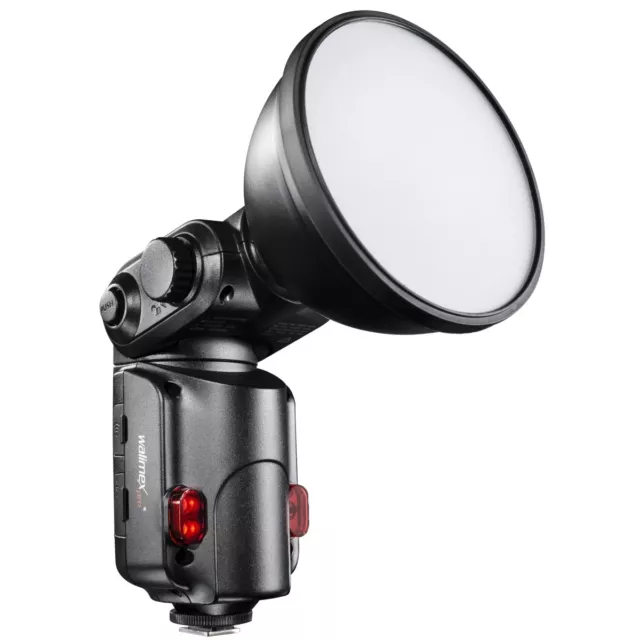 walimex pro Standard Reflektor inklusive Diffusor für walimex pro Light Shooter 3