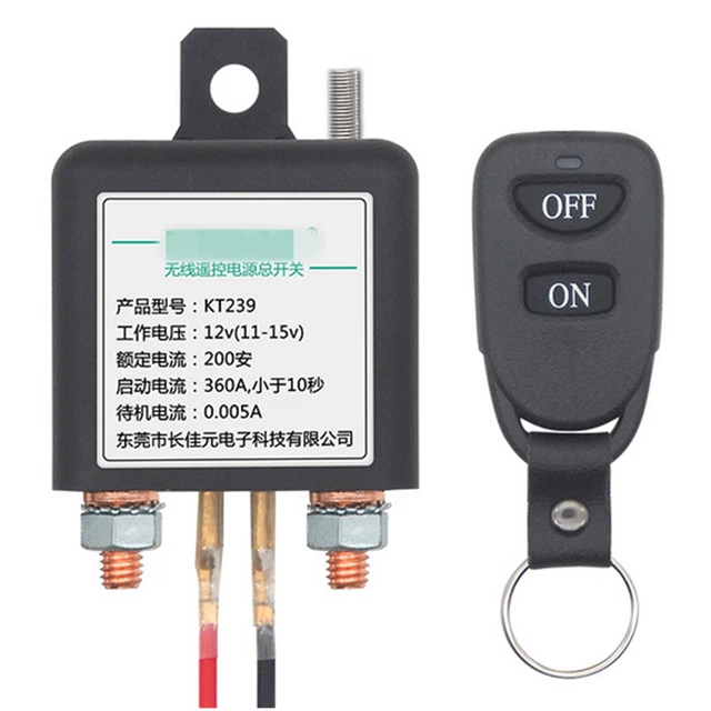 BATTERY ISOLATOR SWITCH Disconnect Power Cut Off Kill Master Switches