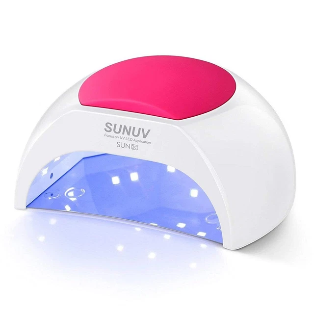 Lampada Unghie LED UV SUNUV Professionale per Gel e Semipermanente, Sensore Di A